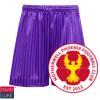 David Luke Shadow Stripe Shorts (Purple) Thumbnail